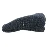 Blue Wool Relaxed Flat Cap - City Sport Reference: 18521 | Chapellerie Traclet