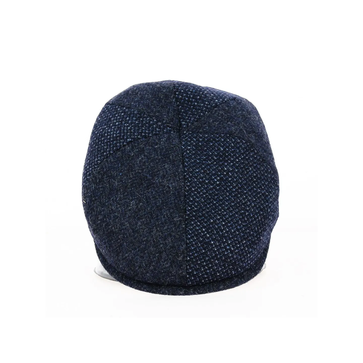 Blue Wool Fancy Flat Cap - City Sport Reference: 18522 | Chapellerie Traclet