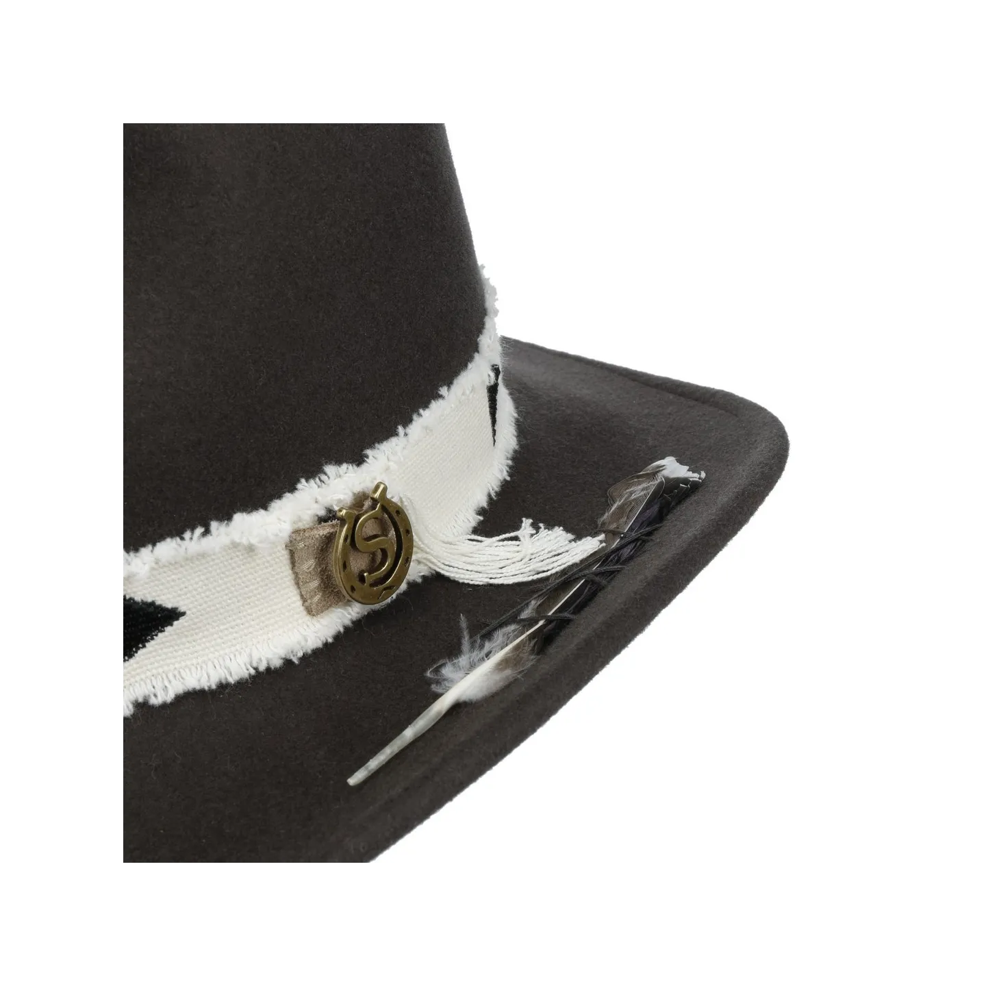 Western Hat Wool Felt Gray - Stetson Reference: 18531 | Traclet Hat Shop
