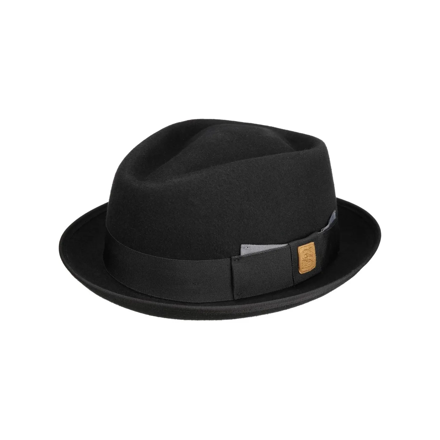 Chapeau Porkpie Diamond Card Noir - Stetson x Feebles Référence : 18532 | Chapellerie Traclet