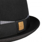 Diamond Card Porkpie Hat Black - Stetson x Feebles