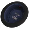 Chapeau Porkpie Diamond Card Noir - Stetson x Feebles Référence : 18532 | Chapellerie Traclet
