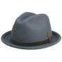 Light Blue Wool Felt Trilby Hat - Stetson