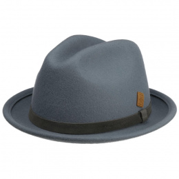 Light Blue Wool Felt Trilby Hat - Stetson