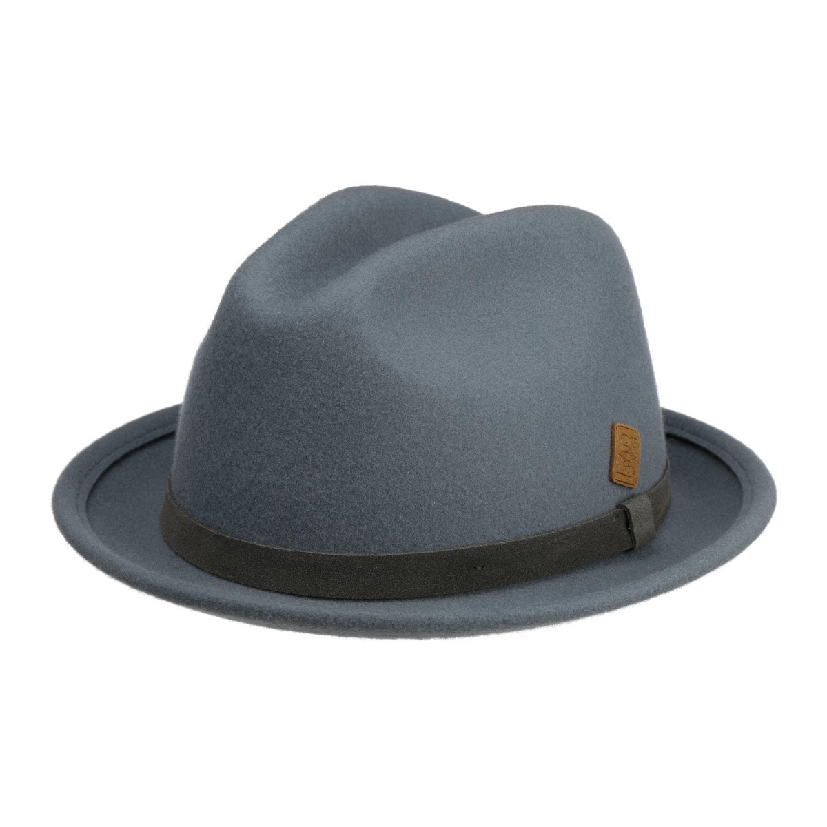 Chapeau Trilby Feutre Laine Bleu ciel Stetson Reference 18533 Chapellerie Traclet