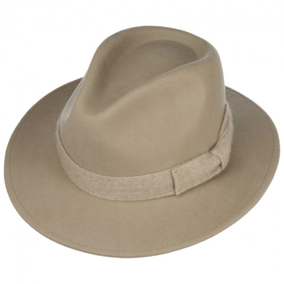 Chapeau Kentucky Feutre Laine Beige - Stetson Chapeau Kentucky Feutre Laine Beige - Stetson
