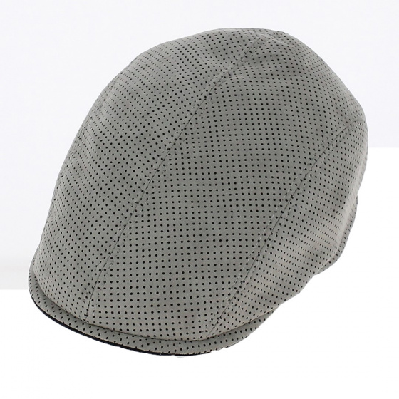 Casquette Bombée Suède Grise - Traclet Casquette Bombée Suède Grise - Traclet