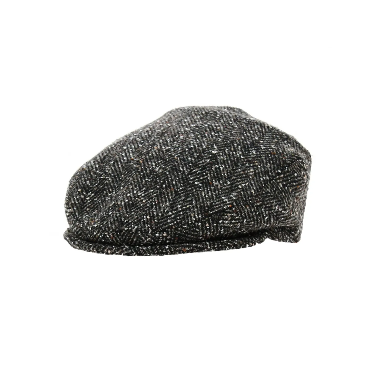 Black Chevron Flat Cap - Traclet Reference: 18537 | Traclet Hat Shop