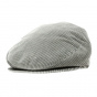 Casquette Plate Velours Gris - Traclet