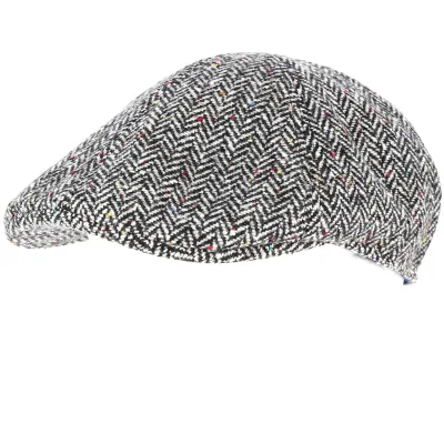 Black Gatsby Duck Bill Cap - Traclet Reference: 4795 | Traclet Hats