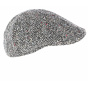Black Herringbone Duck Bill Cap - Traclet