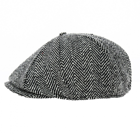 Casquette Bec de Canard Chevrons Noir - Traclet Casquette Bec de Canard Chevrons Noir - Traclet