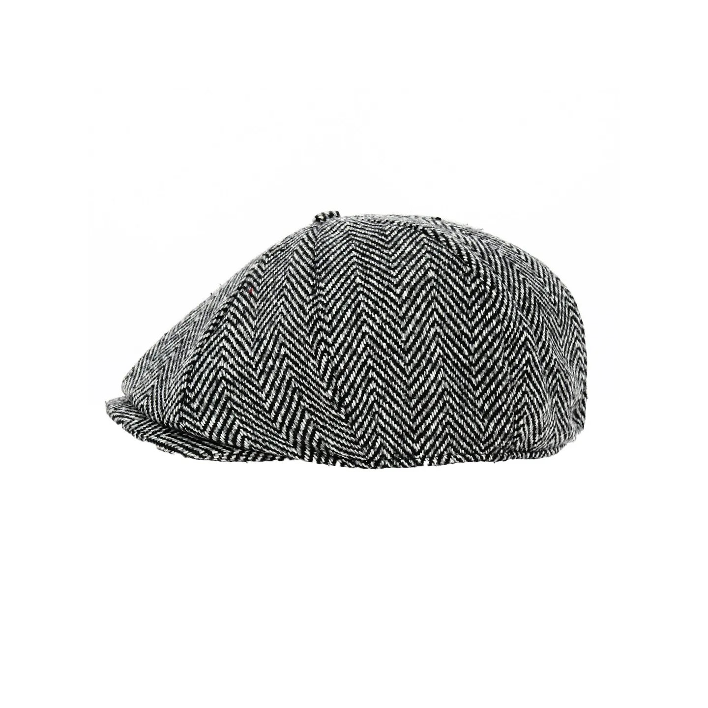 Black Chevron Duck Bill Cap - Traclet Reference: 18539 | Traclet Hatmakers