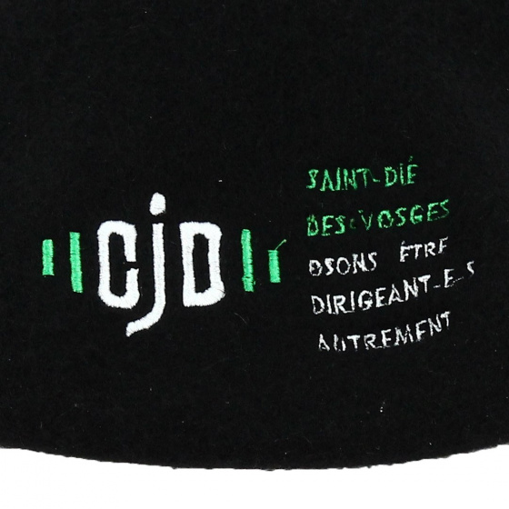 Custom Embroidered CJD Beret - Traclet