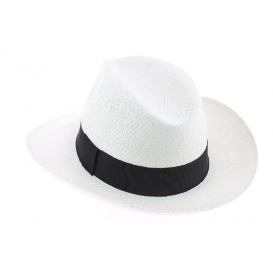 Panama Hat Moden Navy Ribbon - Traclet