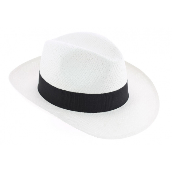 Panama Hat Moden Navy Ribbon - Traclet