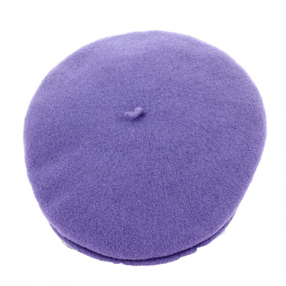 Béret Casquette Enfant Laine Violet - Kangol