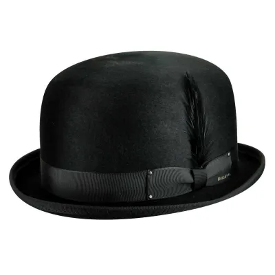 Harker Melon Hat Black Felt - Bailey