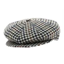Casquette Irlandaise Laine Carreaux - Traclet Référence : 18563 | Chapellerie Traclet