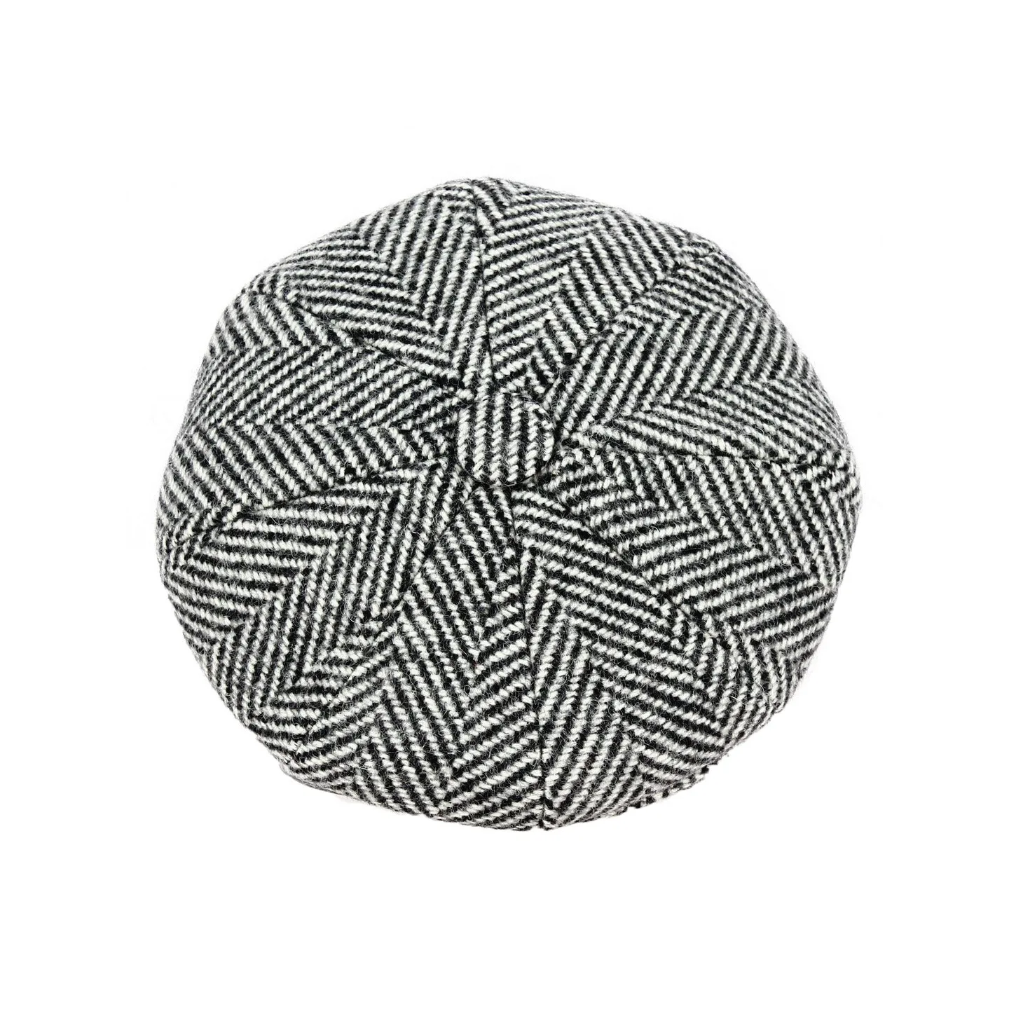 Casquette irlandaise Gris & Noir - Fléchet Reference : 18570 | Chapellerie Traclet