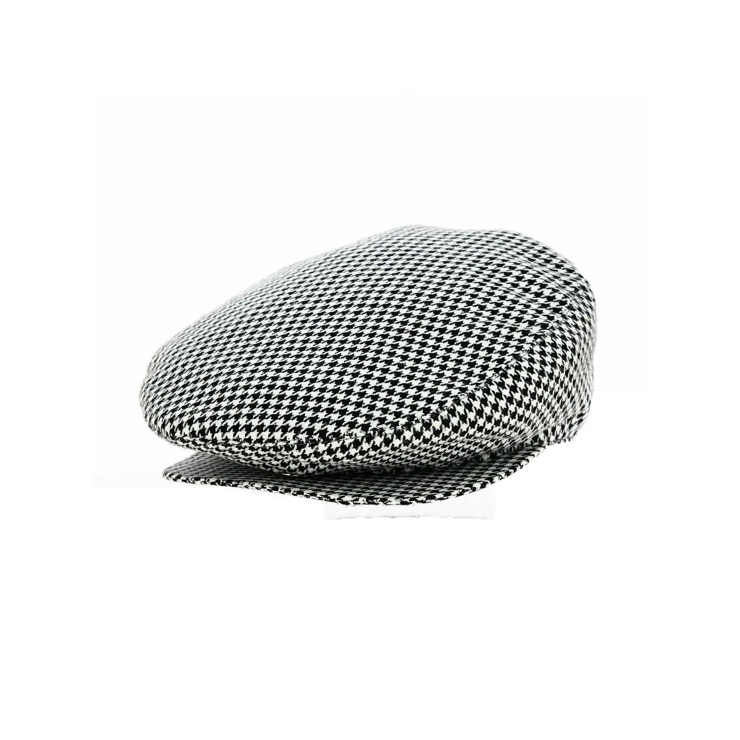 Casquette Plate Pied de Poule Enfant Grise- Traclet Reference : 18572 | Chapellerie Traclet