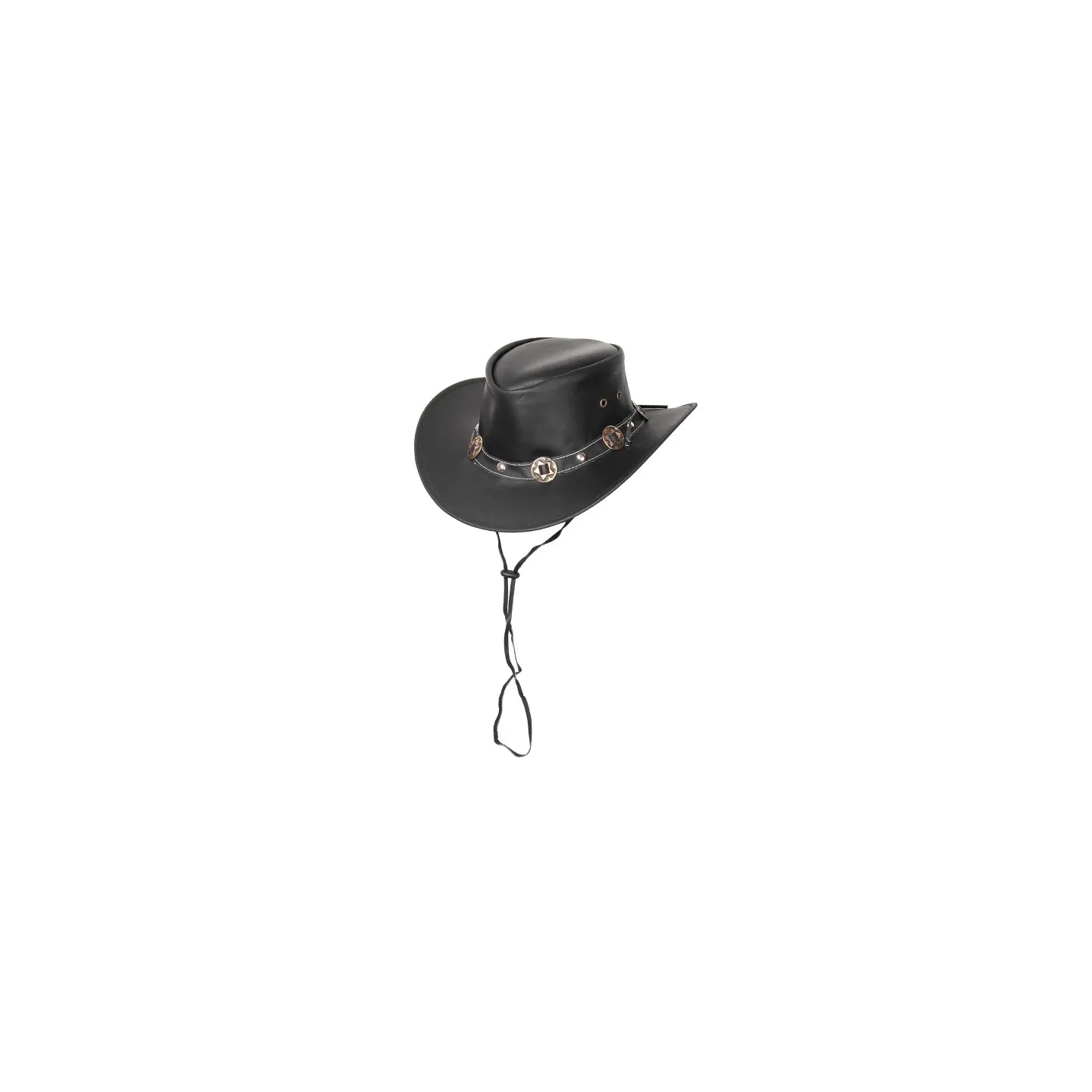 Black Concho Australian Hat - SCIPPIS - Traclet ref 18590 traclet hat shop