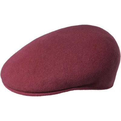 Casquette Wool 504 Cranberry - Kangol Reference : 18593 | Chapellerie Traclet
