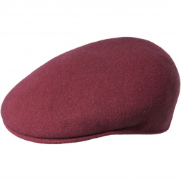Wool 504 Cranberry Cap - Kangol