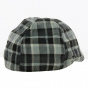 Black Checkered Duck Bill Riley Cap - Keyone