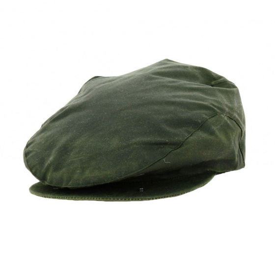 Khaki green flat cap - Flechet