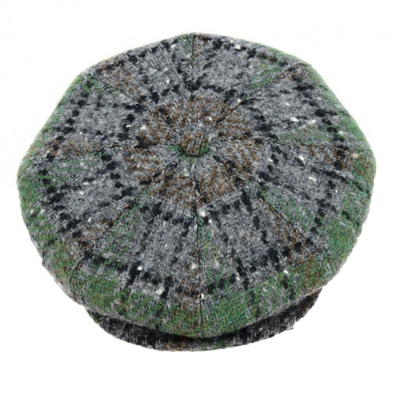Grey Newsboy Cap - Traclet