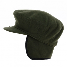 Casquette cache-oreilles Polaire Vert - Traclet