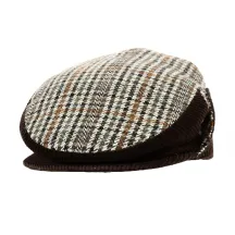 Houndstooth Ear Flap Cap - Traclet Reference: 18607 | Traclet Hat Shop