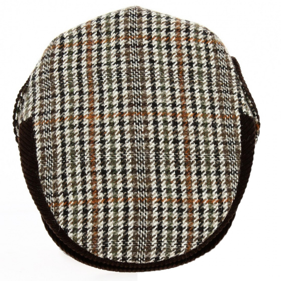 Houndstooth Ear Flap Cap - Traclet