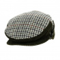 Houndstooth Ear Flap Cap - Traclet