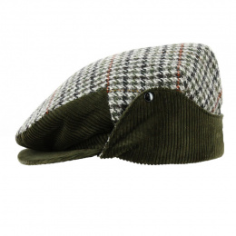 Casquette Cache Oreille Pied de poule - Traclet