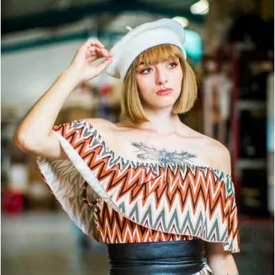 Béret polaire Denise Ecru - Traclet