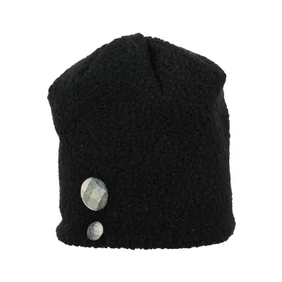 Bonnet Effet Mouton Noir - Traclet Reference : 18622 | Chapellerie Traclet