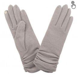 Women's Nina Tactile Taupe Gloves - Glove Story