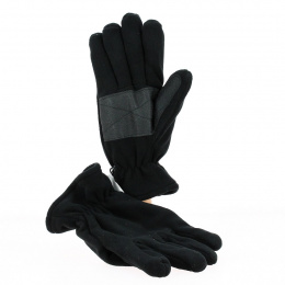 Black fleece gloves - Traclet