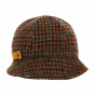 Ochre & Brown Harry Tweed Bucket Hat - Traclet