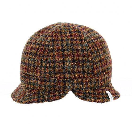 Ochre & Brown Harry Tweed Bucket Hat - Traclet