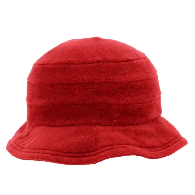 Chapeau Bob polaire Rouge avec cache-oreilles Reference : 16904 | Chapellerie Traclet