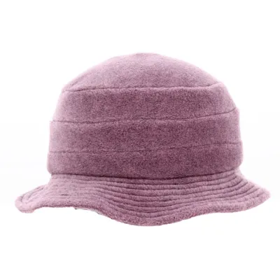 Elza Lilac Fleece Bucket Hat with Ear Flaps - Traclet Reference: 18716 | Traclet Hat Shop