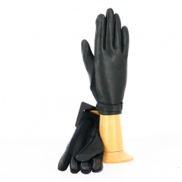 Black Sheep Leather Touch Screen Gloves - Isotoner