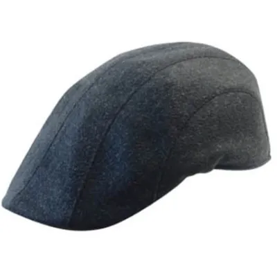 Casquette Plate Kenosee Laine & Cachemire Anthracite - Aussie Apparel Reference : 18737 | Chapellerie Traclet