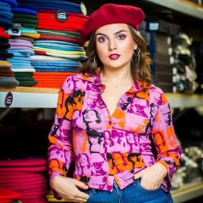 Classic Burgundy Beret - Le Béret Français Reference: 5046 | Chapellerie Traclet
