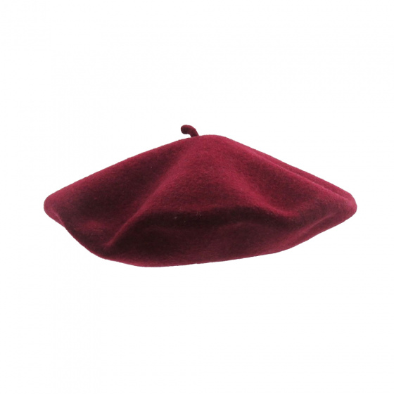 Classic Burgundy Beret - Le Béret Français