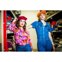 Classic Orange Beret - Le Béret Français Reference: 5050 | Chapellerie Traclet