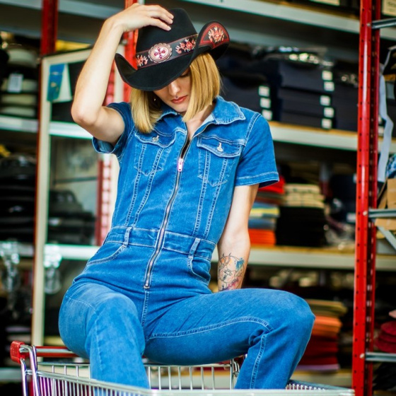 Black & Red All For Good Country Hat - Bullhide Black & Red All For Good Country Hat - Bullhide